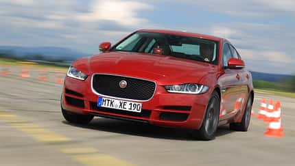 Jaguar XE 20d, Frontansicht