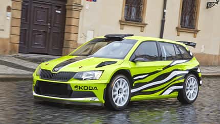 Skoda Fabia R5 Combi, Seitenansicht