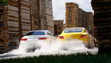 Bentley Continental GT V8 S, Mercedes S 63 AMG 4Matic Coupé