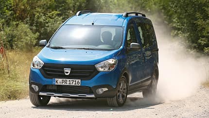 Dacia Dokker Stepway dCi 90, ams1815, Frontansicht