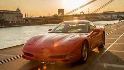 Chevrolet Corvette C5, Frontansicht