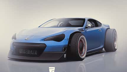 Subaru BRZ Hot Rod - Photoshop - Rain Prisk 2015