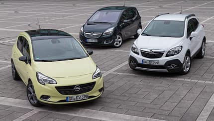 Opel Corsa 1.4 Turbo, Opel Meriva 1.4 Turbo, Opel Mokka 1.4 Turbo 4x4