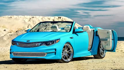 11/2015 Kia auf der Sema 2015 Kia A1A Optima Cabrio