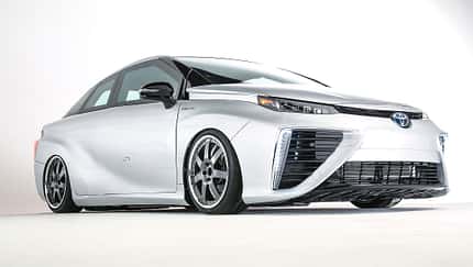 11/2015 Toyota auf der Sema 2015 Toyota Mirai Back to the Future