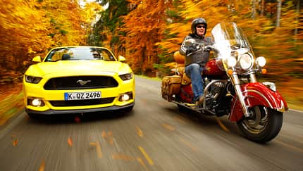 Ford Mustang Convertible 5.0 Ti-VCT V8, Indian Chief Vintage