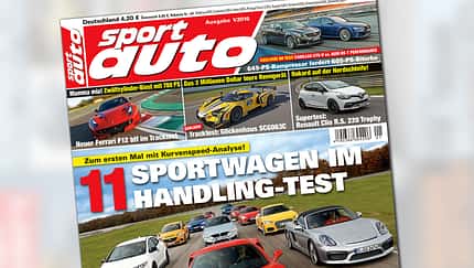 sport auto 1/2016 - Heftcover