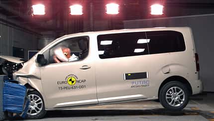 Peugeot Traveller EuroNCAP-Crashtest 12/2015