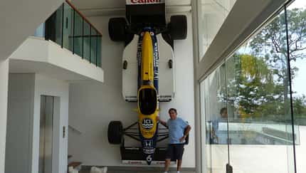Nelson Piquet - F1 - Besuch in Brasilien