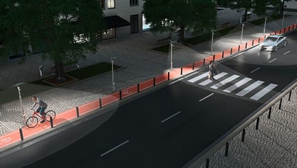 Straßenlaternen, Zukunft, Extra, Impression
