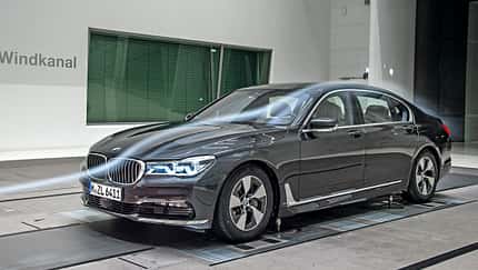 Aerodynamik, Windkanal, Impression, BMW