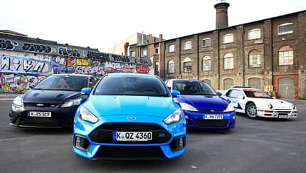 Ford Focus RS, Generationen