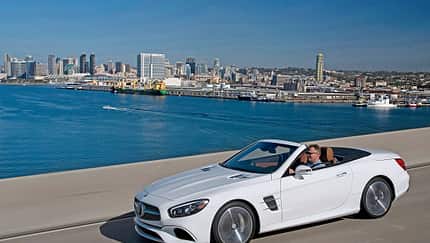 Mercedes SL 400, Seitenansicht