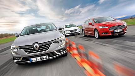 Ford Mondeo 2.0 TDCi, Renault Talisman dCi 160, Skoda Superb 2.0 TDI