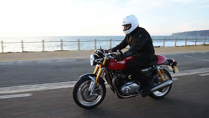 Triumph Thruxton 1200 R, Impression, Motorrad