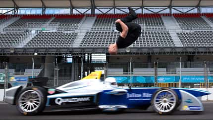 Formel E - Stunt - Salto - 2016