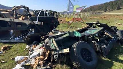 US Army Humvee, Fail, 04/2016