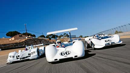 Chaparral 2E, spa0912, Abtrieb
