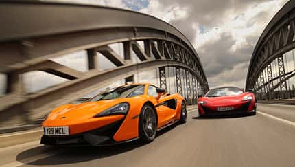 McLaren 675LT und 570S, Frontansicht