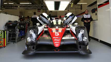 Toyota TS050 - Technik-Check - LeMans 2016