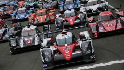 Gruppenfoto - 24h Le Mans Vortest - 2016