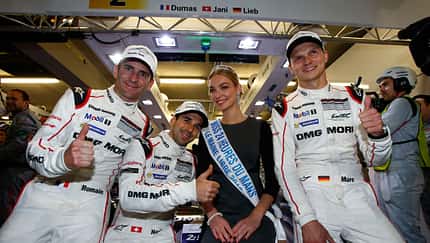 Romain Dumas - Neel Jani - Marc Lieb - Porsche - 24h-Rennen Le Mans 2016 - Donnerstag - 16.6.2016