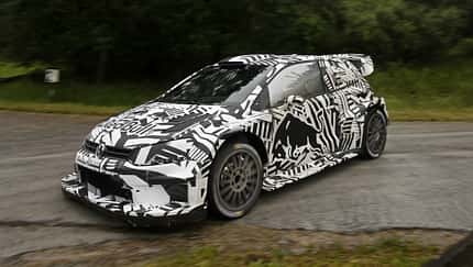 VW Polo WRC 2017 - Erlkönig - Testfahrten 2016