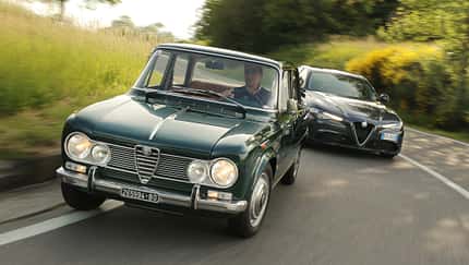 Alfa Romeo Giulia, Alt und Neu, Impression