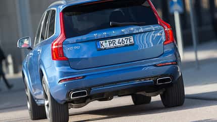 Volvo XC90 T8, Heckansicht