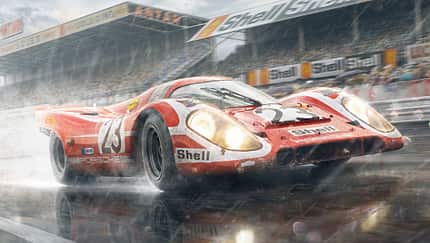 Historische Motorsport-Illustrationen - Unique & Limited - 2016