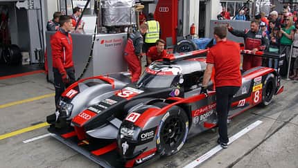 Audi R18 - LMP1 - Startnummer #8 - WEC - Nürburgring - 6-Stunden-Rennen - Sonntag - 24.7.2016