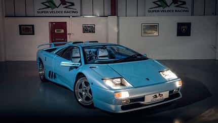 Lamborghini Diablo SV - V12 - Supersportwagen - Ice Blue