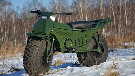 Tarus 2x2 Amphibien-Motorrad