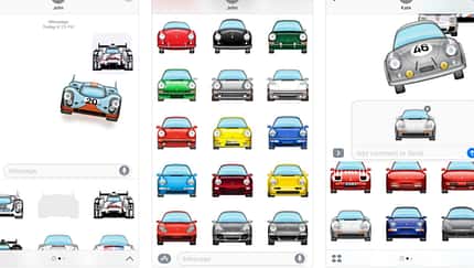 Automoji Porsche Emojis