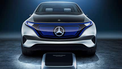 Mercedes Elektroauto SUV Paris Teaser