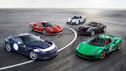 Ferrari 70 Jahre Sondermodelle Paris