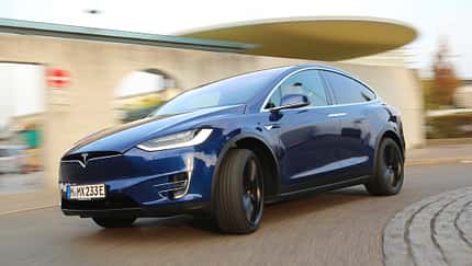 Tesla Model X P90D, Frontansicht