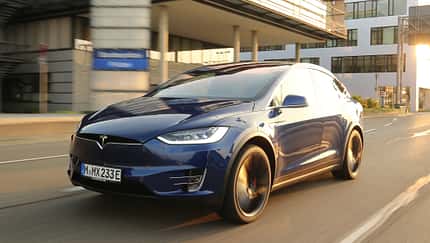 Tesla Model X P90D, Frontansicht