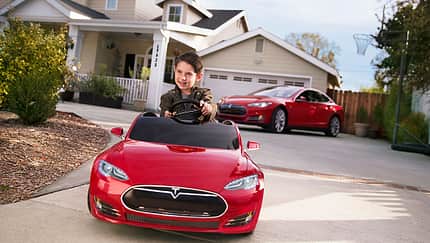 Tesla Kinderauto Rutschauto