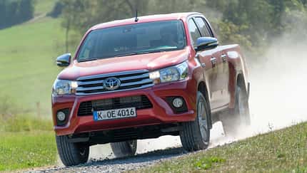 Toyota Hilux Pick-up 2.4D Double Cab 4x4, Frontansicht