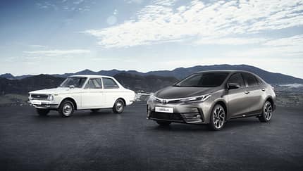Toyota Corolla 50 Jahre