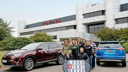 Leseraktion Testdrive Toyota RAV4 Hybrid