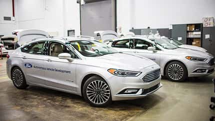 Ford Fusion (US) 2017 Hybrid Autonomous Drive