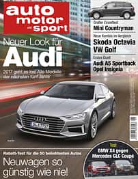 Neues Heft auto motor und sport, Ausgabe 5/2017, Vorschau