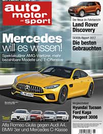 Neues Heft auto motor und sport, Ausgabe 6/2017, Vorschau