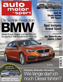 Neues Heft auto motor und sport, Ausgabe 7/2017, Vorschau, Preview