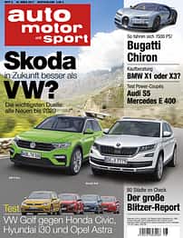 Neues Heft auto motor und sport, Ausgabe 8/2017, Vorschau, Preview