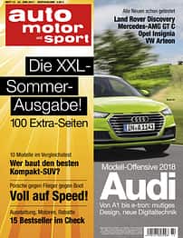 Neues Heft auto motor und sport, Ausgabe 14/2017, Vorschau