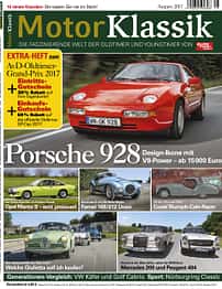 MKL Motor Klassik Heft 8 / 2017 Cover