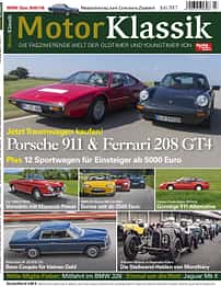 MKL Motor Klassik Heft 7 / 2017 Cover